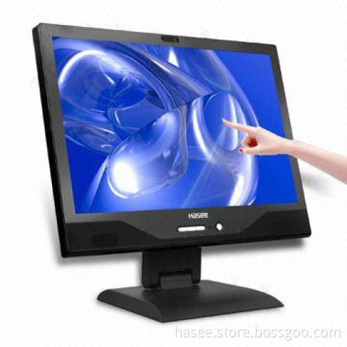All-in-one PC with 17" WXGA LCD and Pentium Dual CoreT4300 2.1GHz CPU (Webcam + Mic +Touchscreen)
